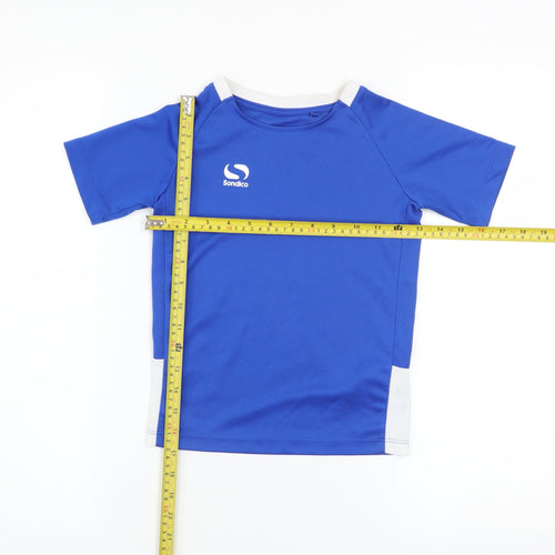 Sondico Boys Blue Short Sleeve Sports T-Shirt 5-6 Years