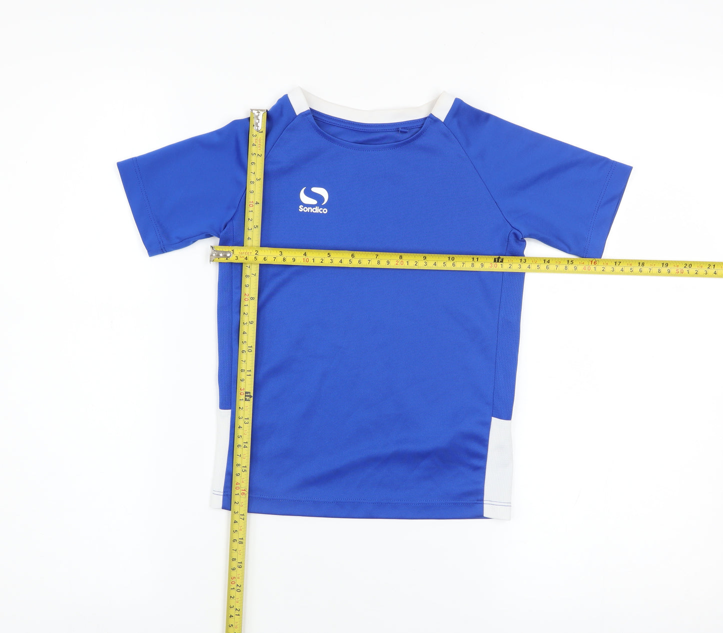 Sondico Boys Blue Short Sleeve Sports T-Shirt 5-6 Years