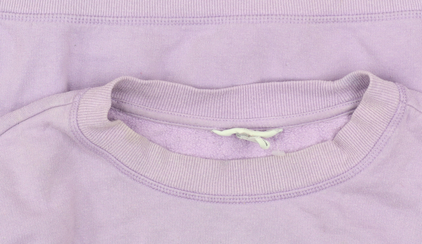 H&M Women’s Lilac Arizona Graphic Sweatshirt Size 14 Cotton Blend