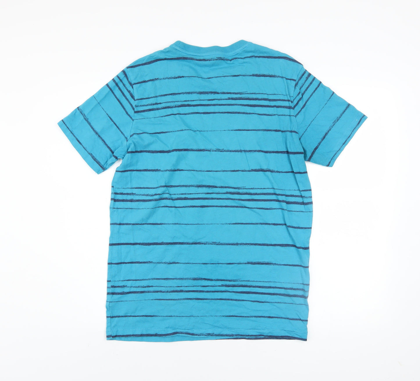 Aéropostale Men's Blue Striped NYC Logo T-Shirt Size S