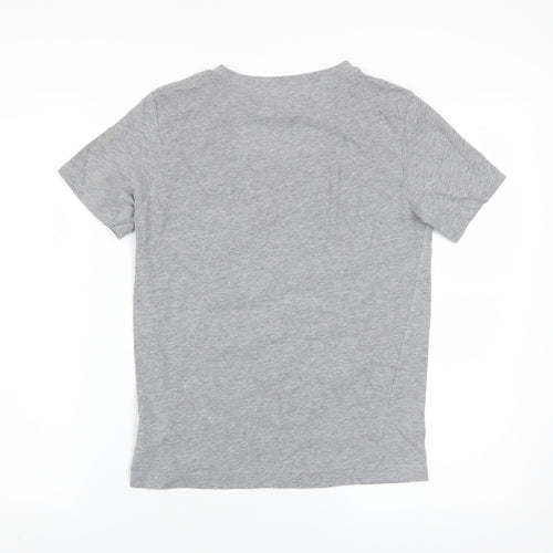 Jordan Boys Grey Graphic Print Short Sleeve Crew Neck T-Shirt 12-13 Years