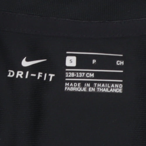 Nike Boys Black Liverpool LFC Dri-FIT Track Jacket Size S 128-137cm
