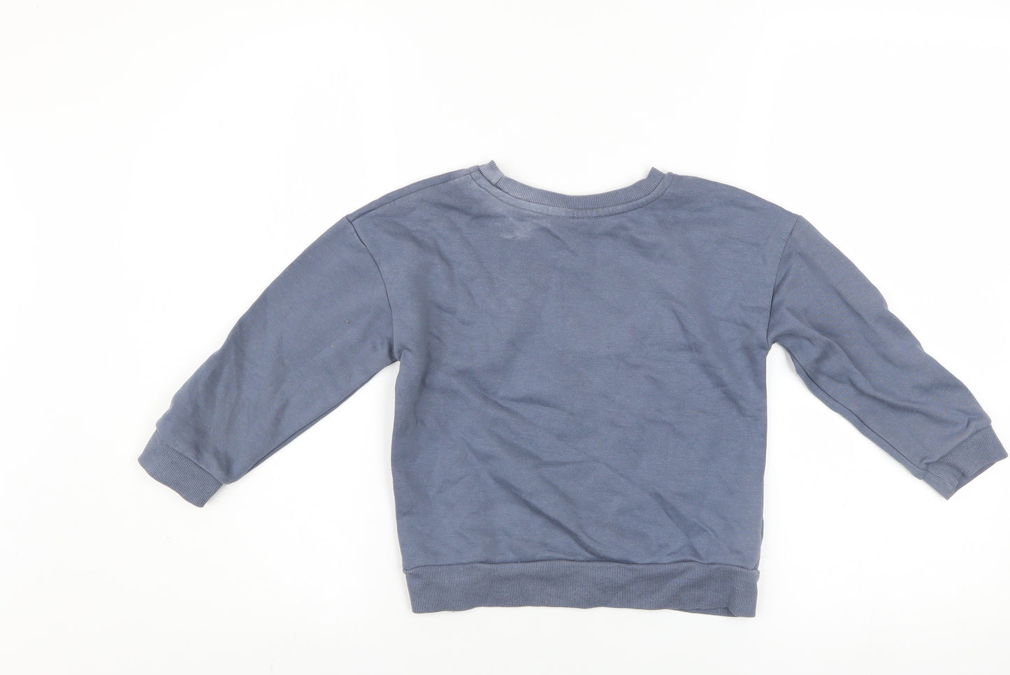 Disney at Primark Girls Blue Stitch Sweatshirt 5-6 Years Pullover