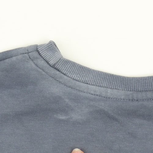 Disney at Primark Girls Blue Stitch Sweatshirt 5-6 Years Pullover
