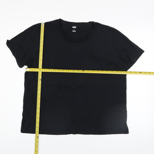 DKNY Men’s Black XL Crew Neck Cotton T-Shirt