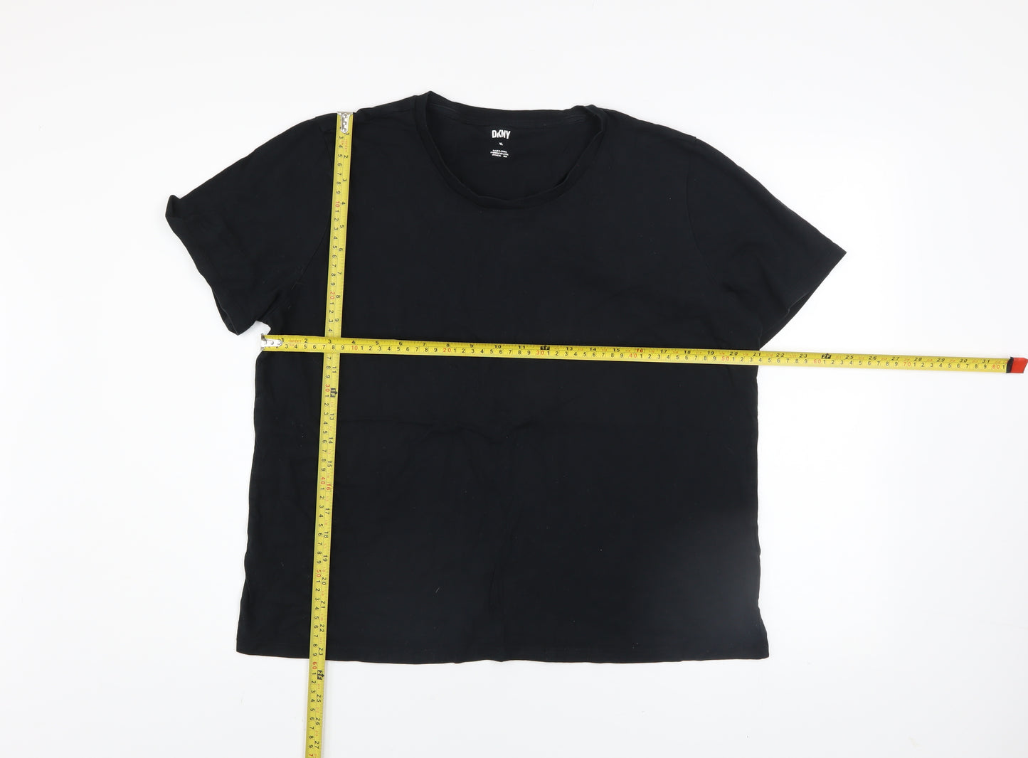DKNY Men’s Black XL Crew Neck Cotton T-Shirt