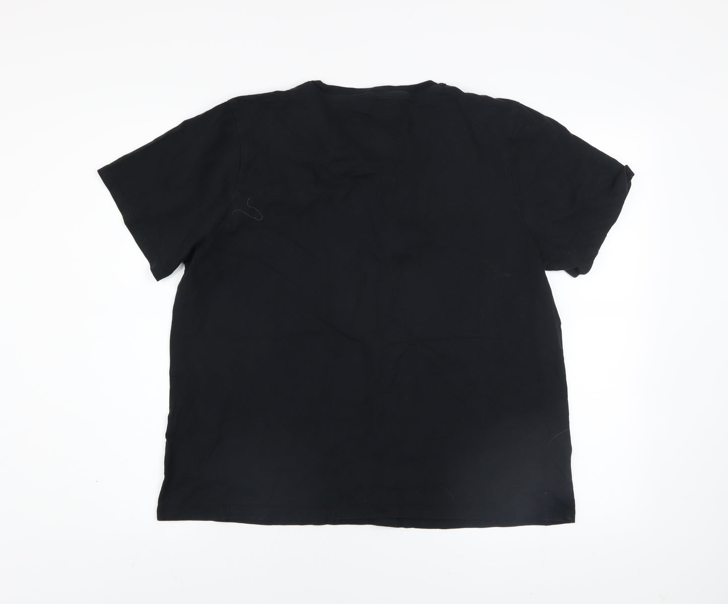 DKNY Men’s Black XL Crew Neck Cotton T-Shirt