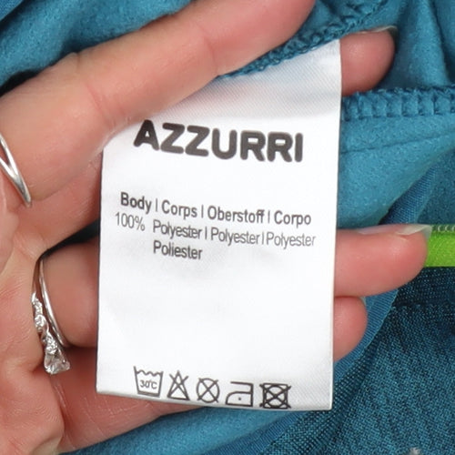 Azzurri Boys Blue Graphic 1/4 Zip Pullover Sweatshirt 2 Years
