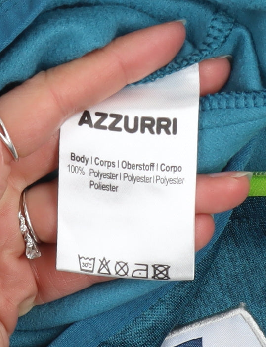 Azzurri Boys Blue Graphic 1/4 Zip Pullover Sweatshirt 2 Years