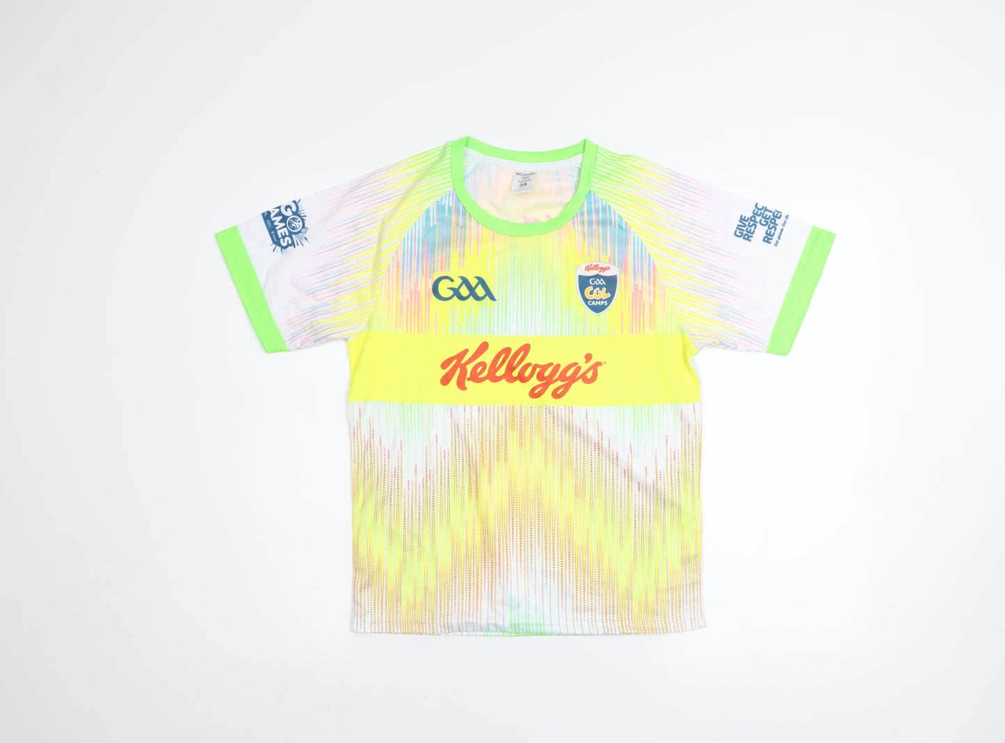 MCSport Boys Multicoloured 3 Years GAA Kellogg's Cool Camps Jersey T-Shirt