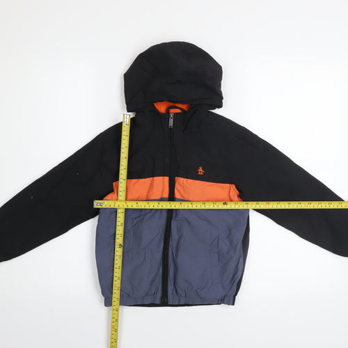 Penguin Boys Multicoloured 6-7 Years Hooded Puffer Jacket