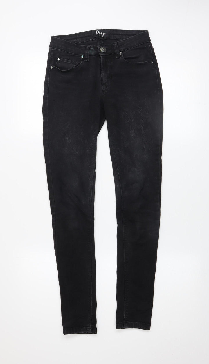 Poco by Pippa Women's Black Skinny Jeans Size 6 Regular