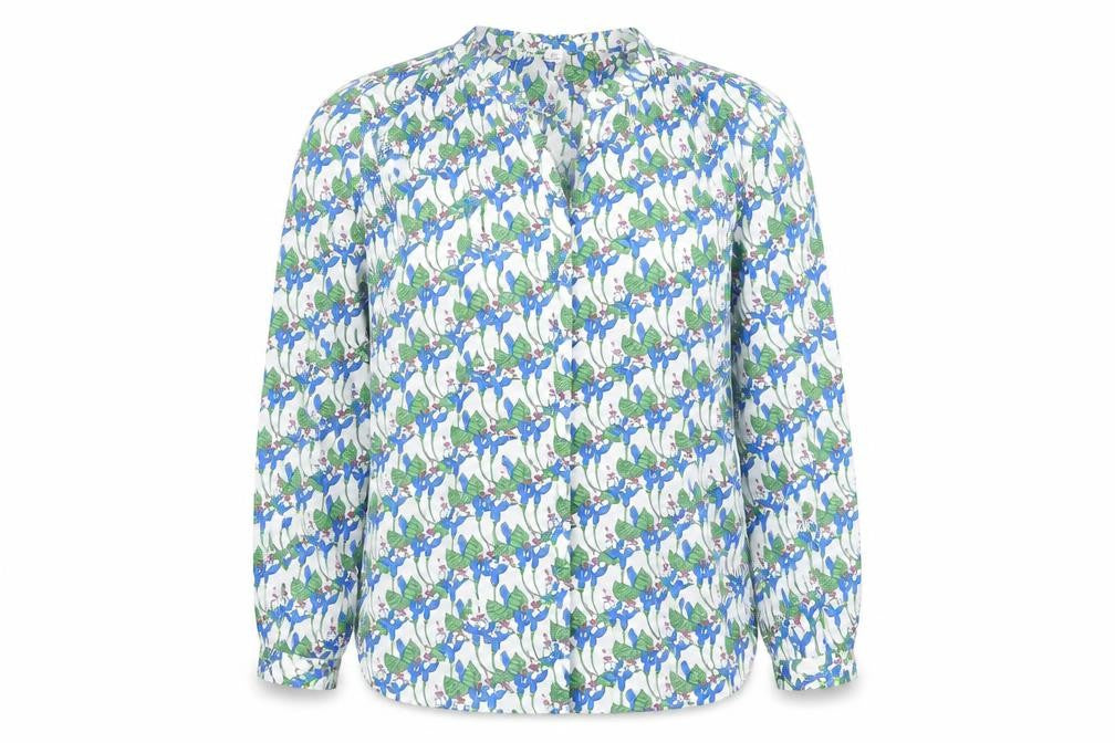 Gallery Women’s Multicoloured Floral Long Sleeve Tunic Blouse Size 16