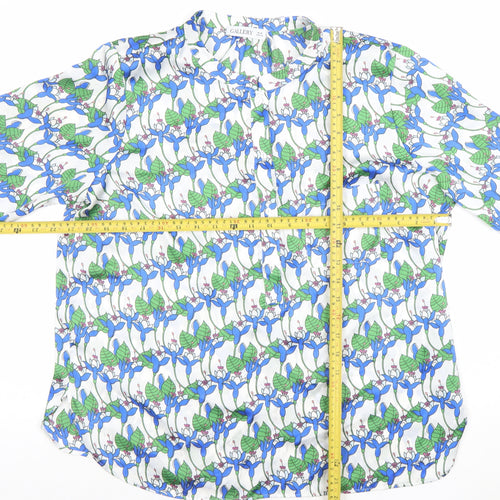 Gallery Women’s Multicoloured Floral Long Sleeve Tunic Blouse Size 16