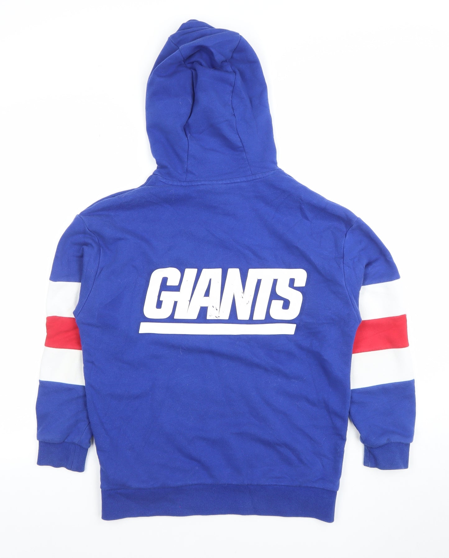 NFL Boys Blue 10-11 Years New York Giants Pullover Hoodie