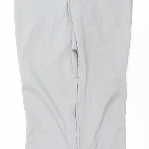 Decathlon Men’s Grey Chino Trousers Size M Regular Fit