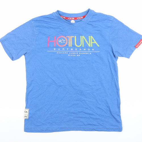 Hot Tuna Boys Blue Surfboards Graphic T-Shirt 11-12 Years Short Sleeve