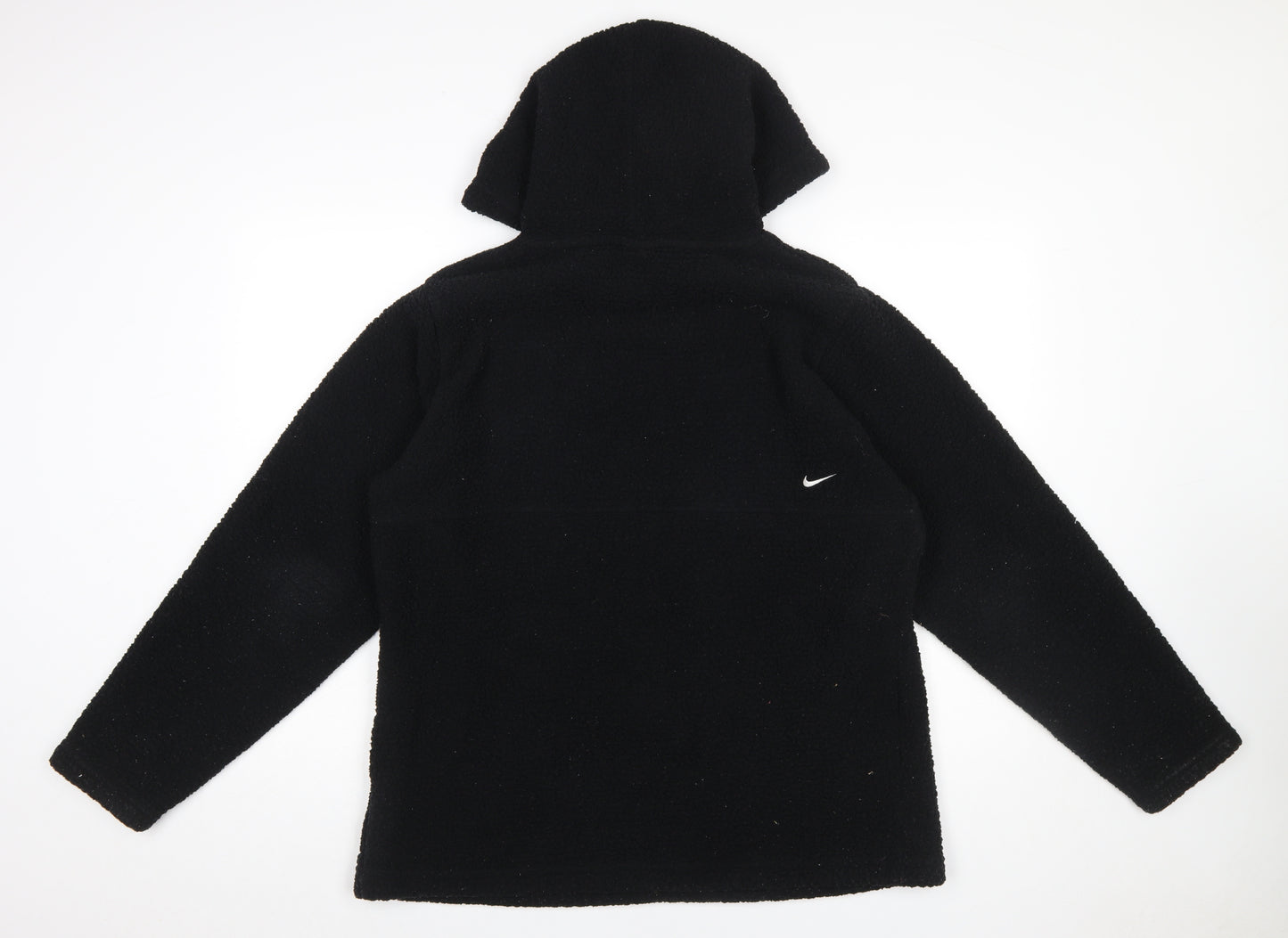 Nike Women’s Black Therma-Fit Fleece Pullover Hoodie Size L