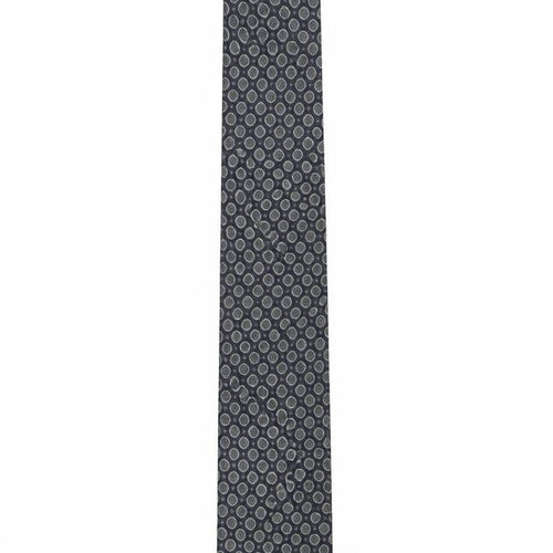 Setapura Men's Blue Geometric Silk Tie Made in Italy 176cm