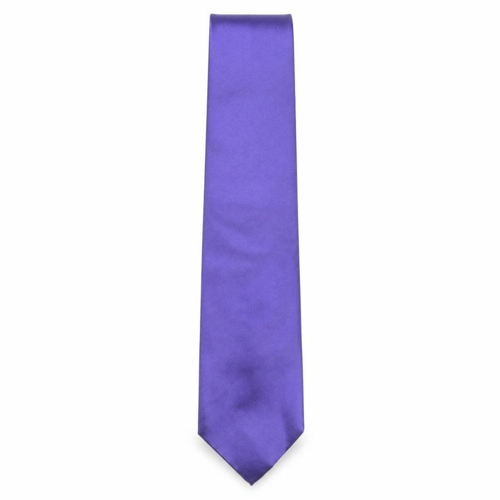 Calvin Klein Men's Purple Silk Slim Tie