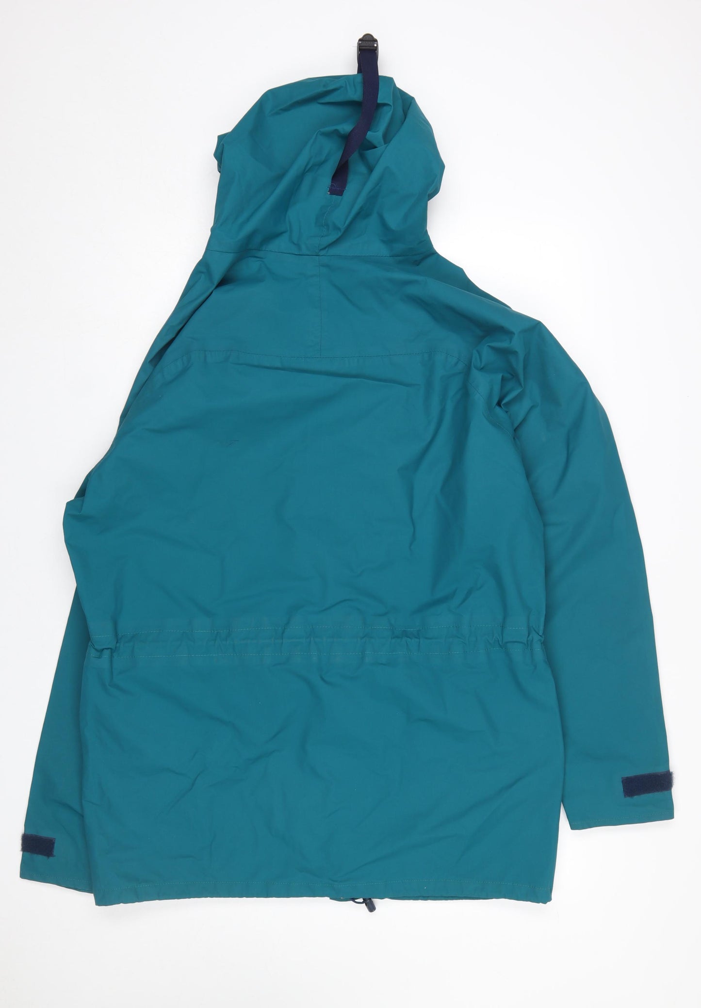 Mountain Range Mens Green Waterproof Hooded Rain Coat Jacket M