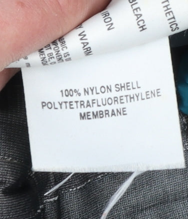 Mountain Range Mens Green Waterproof Hooded Rain Coat Jacket M