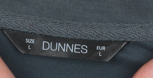 Dunnes Women’s Charcoal 1/2 Zip High Neck Pullover Sweatshirt Size L