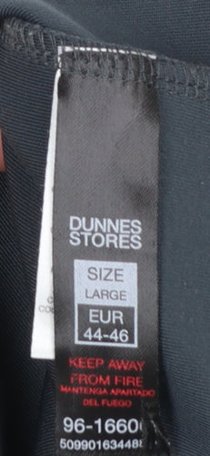 Dunnes Women’s Charcoal 1/2 Zip High Neck Pullover Sweatshirt Size L