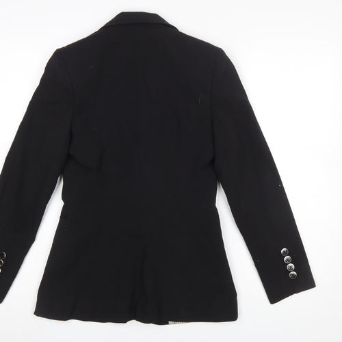 St Bernard for Dunnes Women Black Size 8 Single-Breasted Blazer