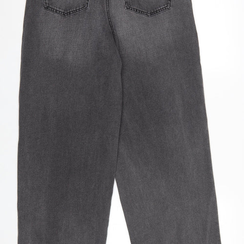 Miss S Women’s Grey Straight Denim Jeans UK 10 28W 32L