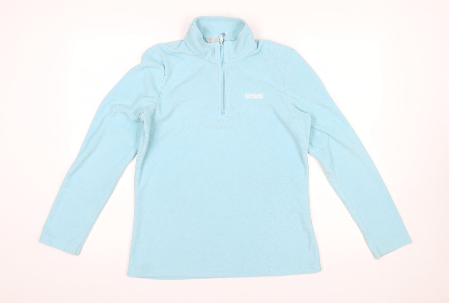 Regatta Women’s Blue Fleece 1/2 Zip Pullover Sweatshirt UK 10