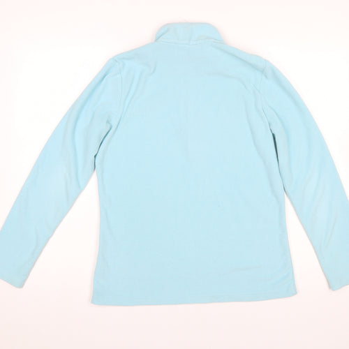 Regatta Women’s Blue Fleece 1/2 Zip Pullover Sweatshirt UK 10
