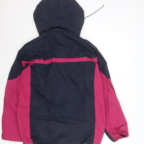 Gti Outdoor Womens Blue Pink Size 16 Waterproof Ski Jacket Hooded