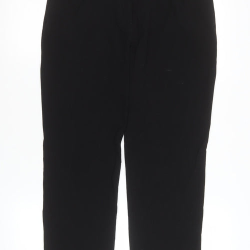 H&M Women's Black Slim Trousers Size 10 Stretch Workwear