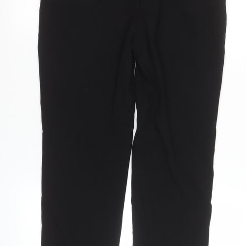 H&M Women's Black Slim Trousers Size 10 Stretch Workwear