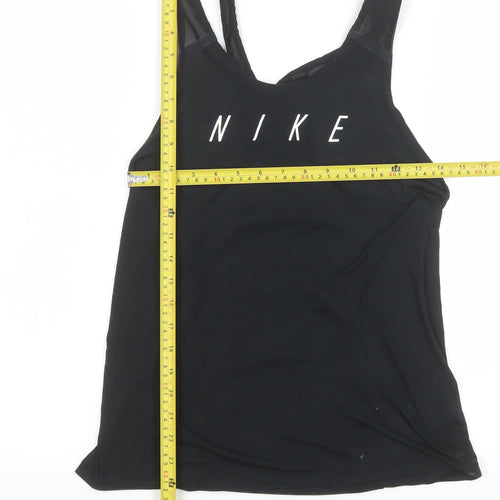 Nike Women's Black XS Athletic Racerback Tank Top