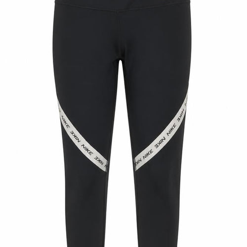 Nike Womens Black Ankle Leggings M Stretch Sports Activewear