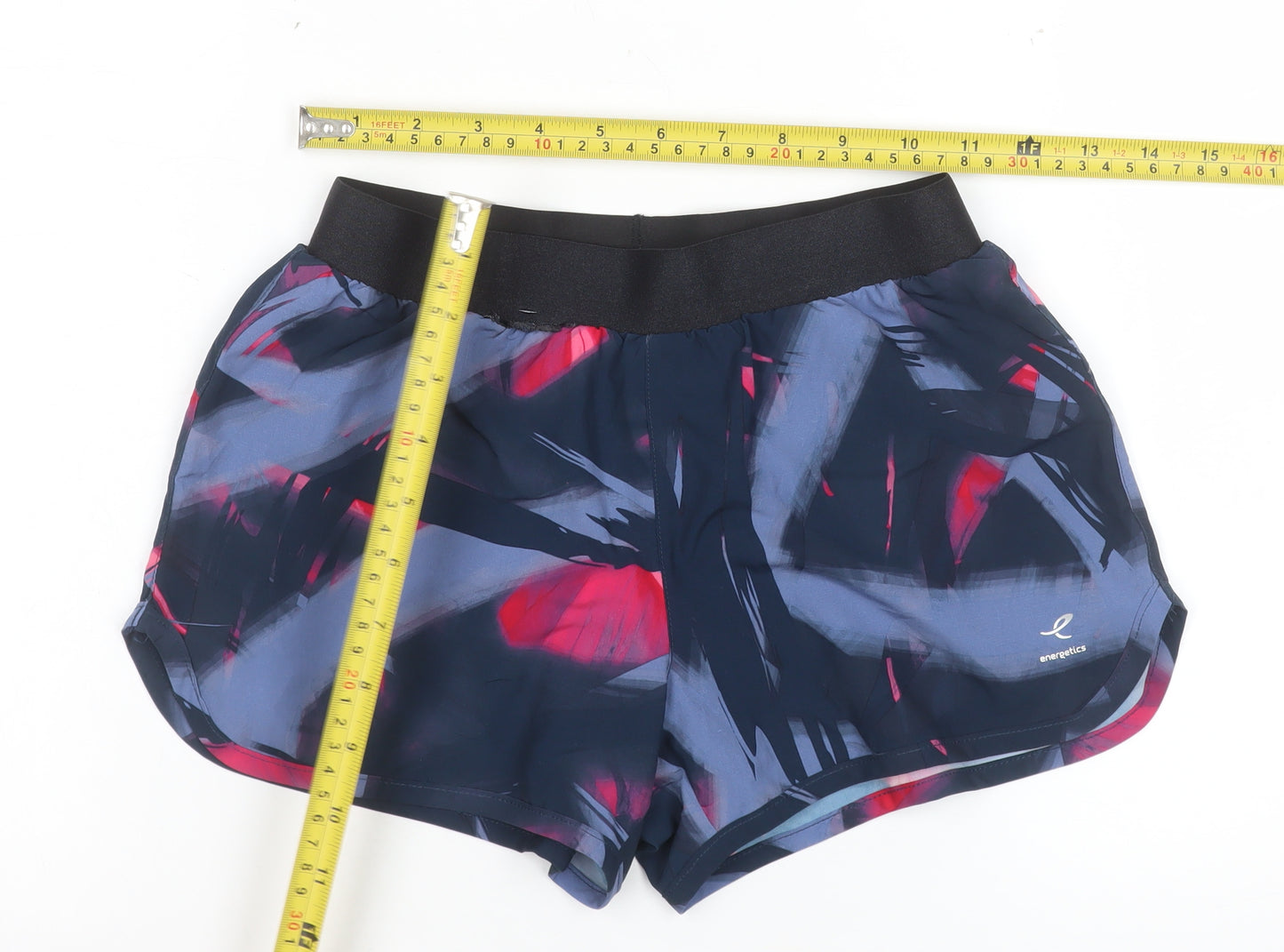 Energetics Womens Blue Multicoloured Athletic Skort Size M