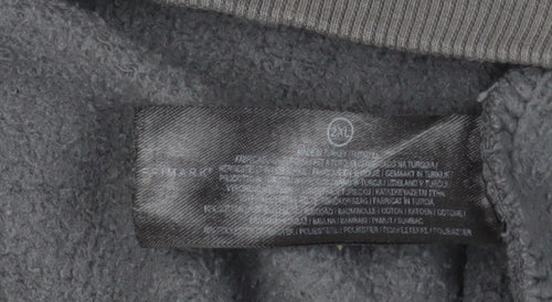 Primark Men's Grey Van Gogh Graphic Pullover Hoodie 2XL