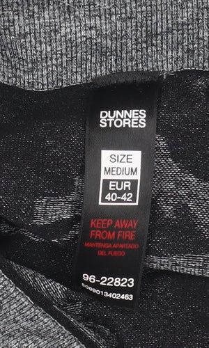 Dunnes Stores Womens Grey Camouflage Seamless Leggings Size M
