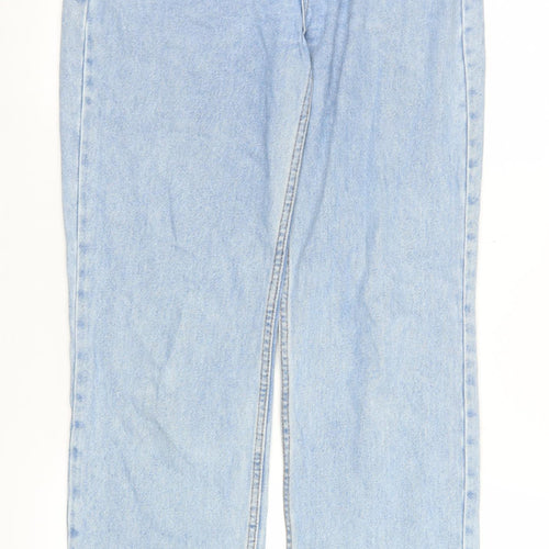 ASOS DESIGN Women’s Blue Mom Jeans Size S High Rise Denim 26W 32L