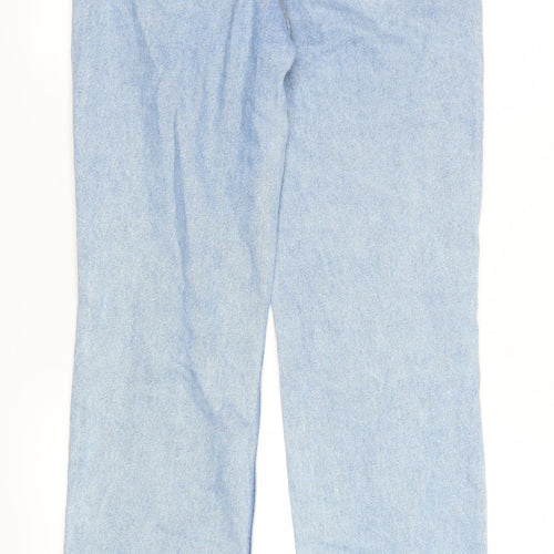 ASOS DESIGN Women’s Blue Mom Jeans Size S High Rise Denim 26W 32L