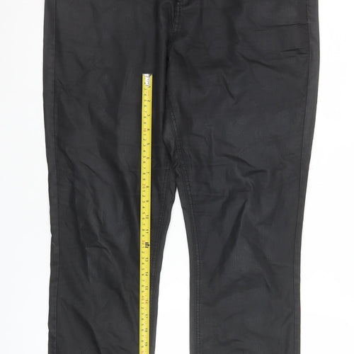 New Look Women Black Size 18 Stretch Jegging Trousers