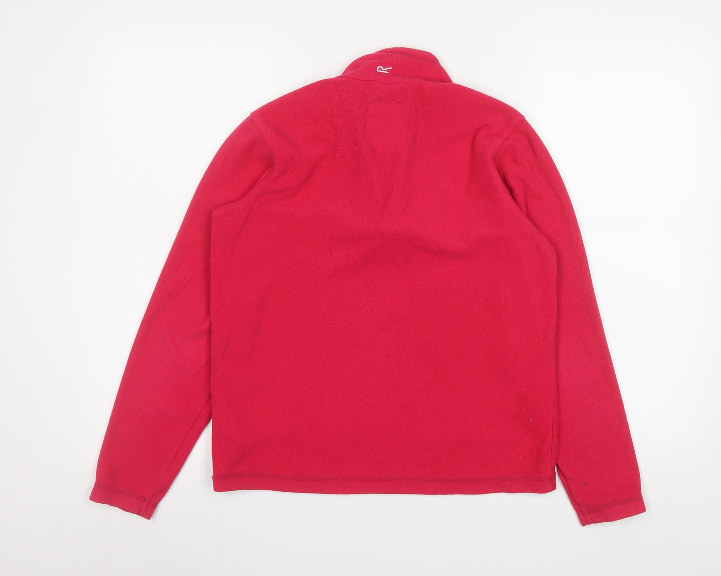 Regatta Great Outdoors Kids Red 1/4 Zip Fleece Sweatshirt 13-14 Years