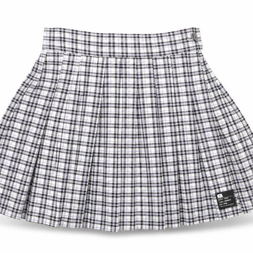 Bershka Women's Multicoloured Pleated High Rise Short Skirt XS