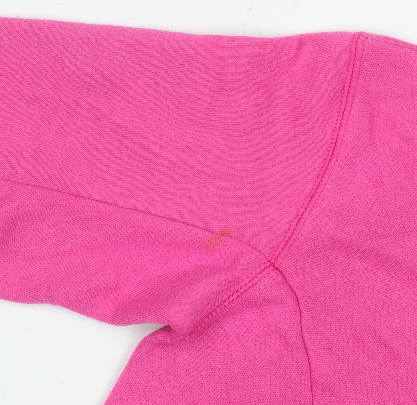 Converse Girls Pink Pullover Hoodie 10-12 Years Cotton Blend Logo Jumper