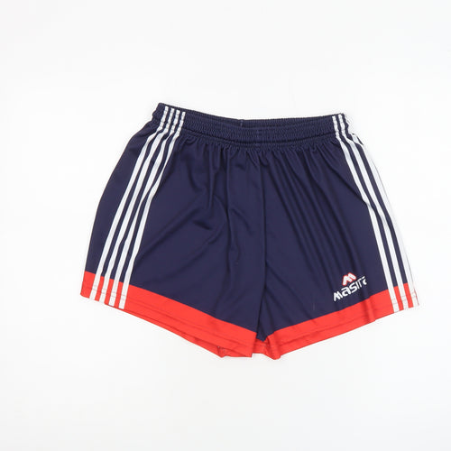 Masita Boys Navy Blue Athletic Shorts Size 32 Elastic Waist Polyester