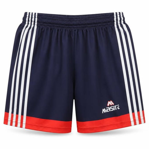 Masita Boys Navy Blue Athletic Shorts Size 32 Elastic Waist Polyester