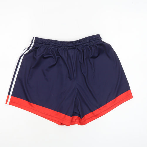 Masita Boys Navy Blue Athletic Shorts Size 32 Elastic Waist Polyester