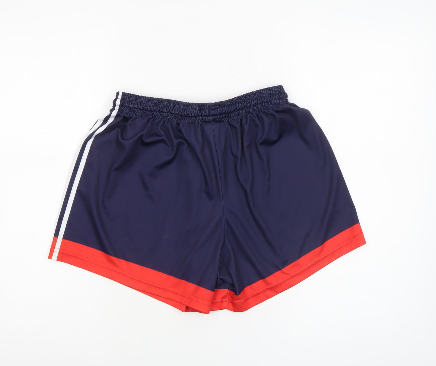 Masita Boys Navy Blue Athletic Shorts Size 32 Elastic Waist Polyester